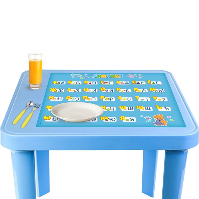 Обучающий коврик-подкладка "Алфавит", А3