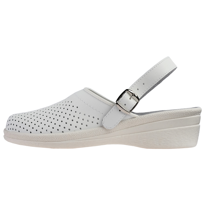 Туфли-сабо "Маша", женские, размер 40, цвет белый