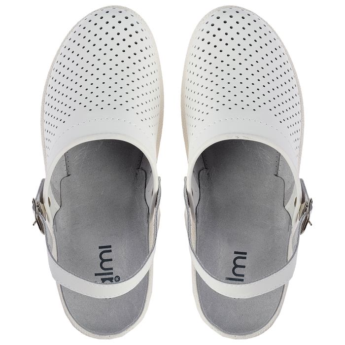 Туфли-сабо "Маша", женские, размер 40, цвет белый