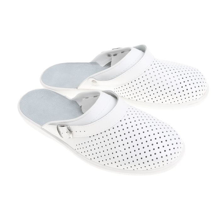 Туфли-сабо "Павел", мужские, размер 45, цвет белый