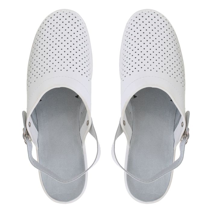 Туфли-сабо "Павел", мужские, размер 45, цвет белый