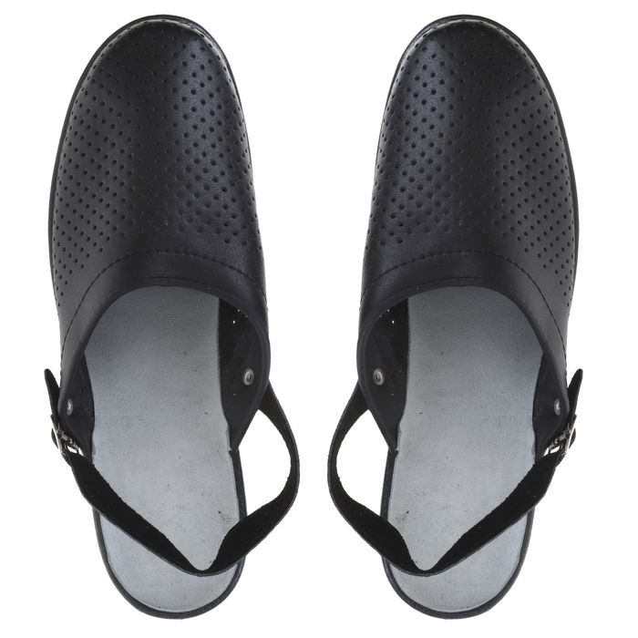 Туфли-сабо "Павел", мужские, размер 43, цвет чёрный