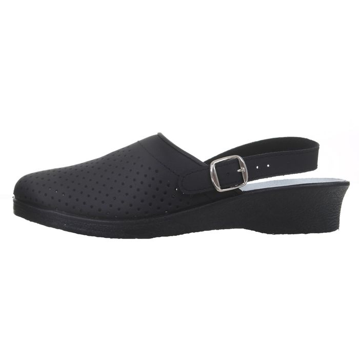 Туфли-сабо "Эмануэла", женские, размер 39, цвет черный