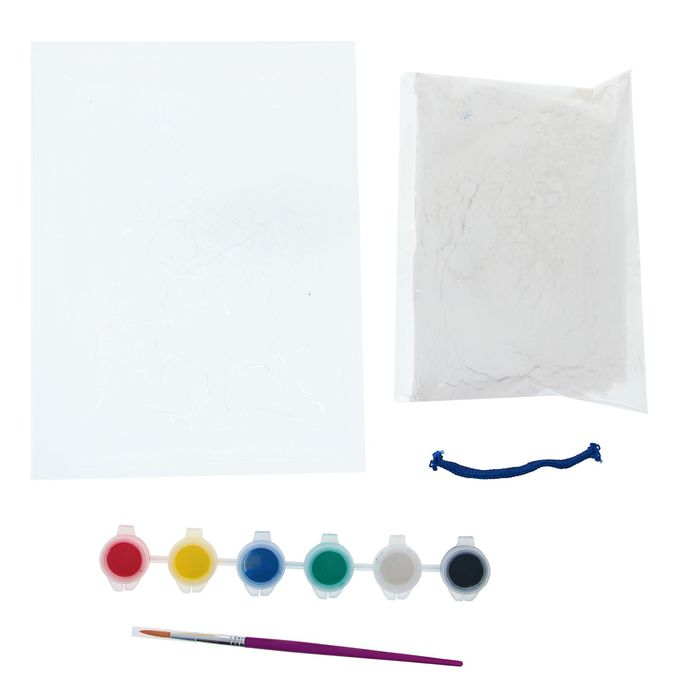 Гипсовое панно "Тролль. Снежная королева"