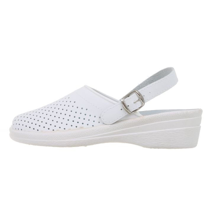 Туфли-сабо "Маша", женские, размер 37, цвет белый