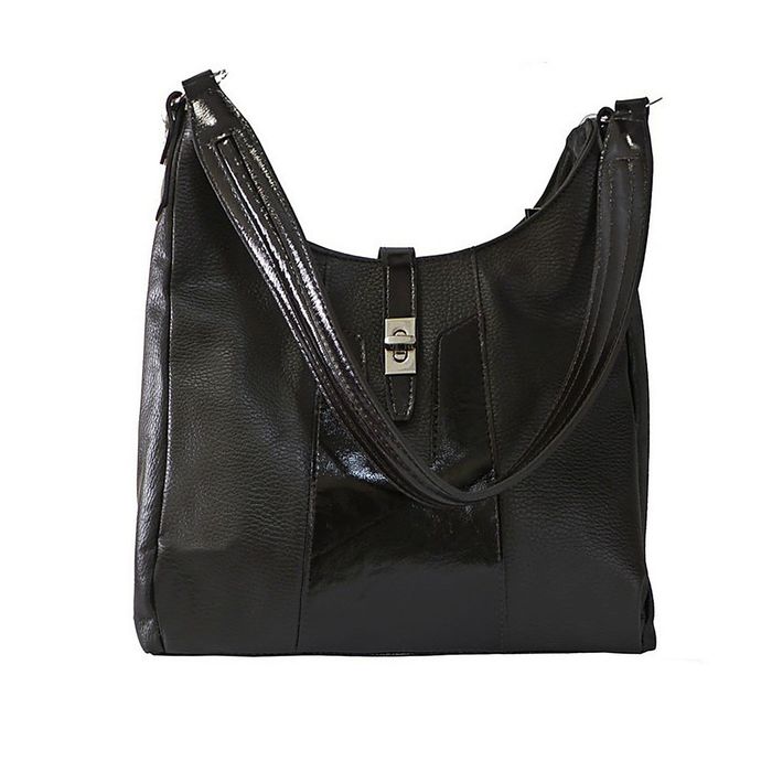 Сумка женская на молнии, 1 отдел с перегородкой, наружный карман, цвет коричневый