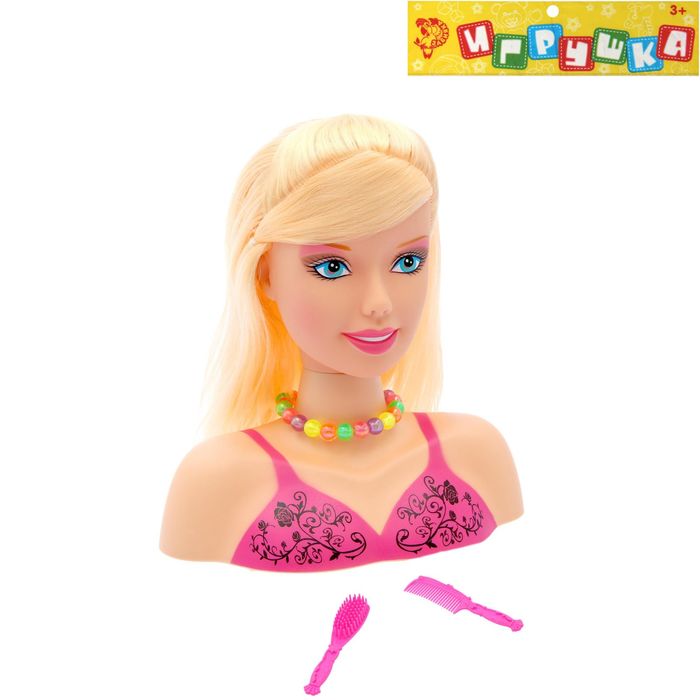 Кукла манекен для создания причёски "Маргарита", с аксессуарами