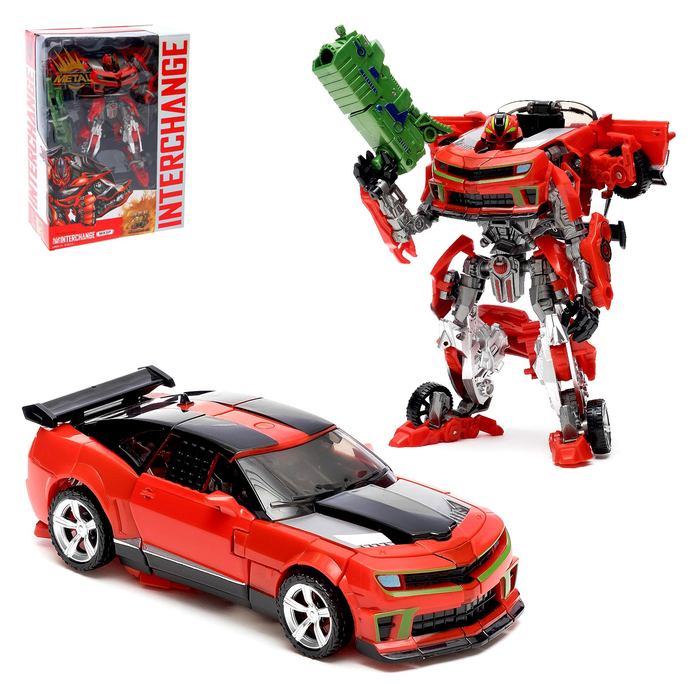 Робот-трансформер «Автобот» с оружием и аксессуарами