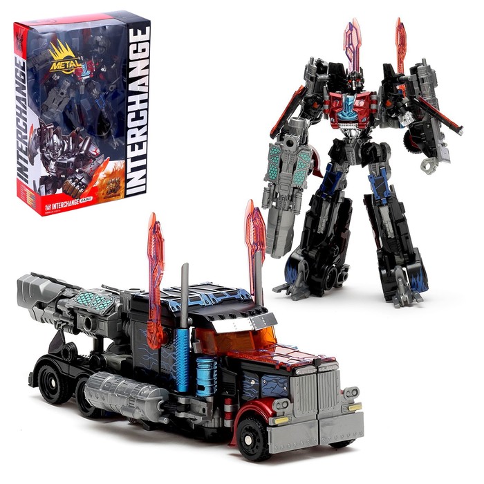 Робот-трансформер «Автобот» с оружием и аксессуарами