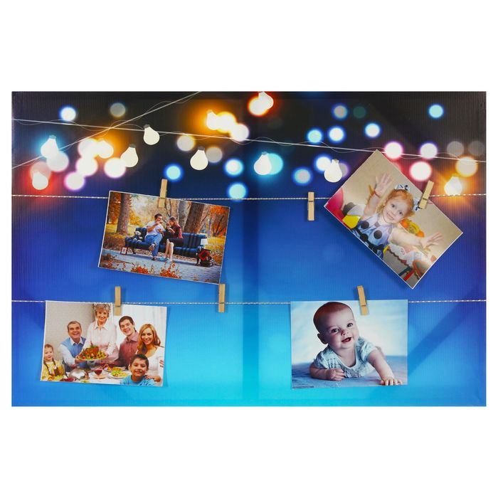 Картина для фотоколлажа "Гирлянды"