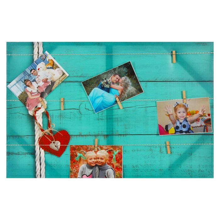 Картина для фотоколлажа "Сердечко"