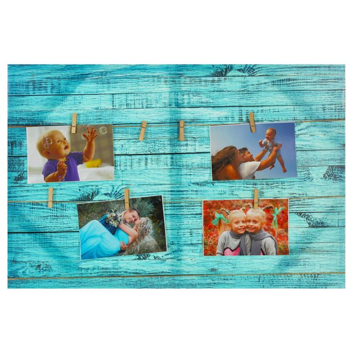 Картина для фотоколлажа "Голубой фон"