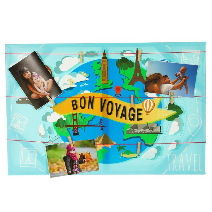 Картина для фотоколлажа "Bon voyage"