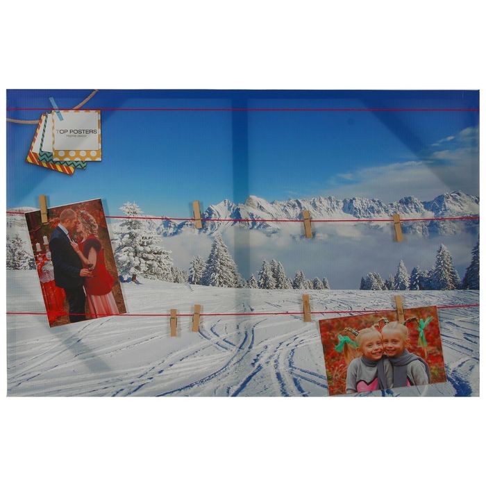 Картина для создания фотоколлажа "Зима"  40*60 см