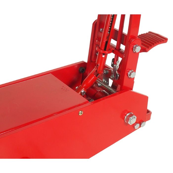 Домкрат JTC, JTC-SJ5000, гидравлический, подкатной, 5т, высота подъема 120-580 мм