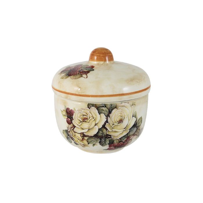 Сахарница 0,25 л "Роза и малина"
