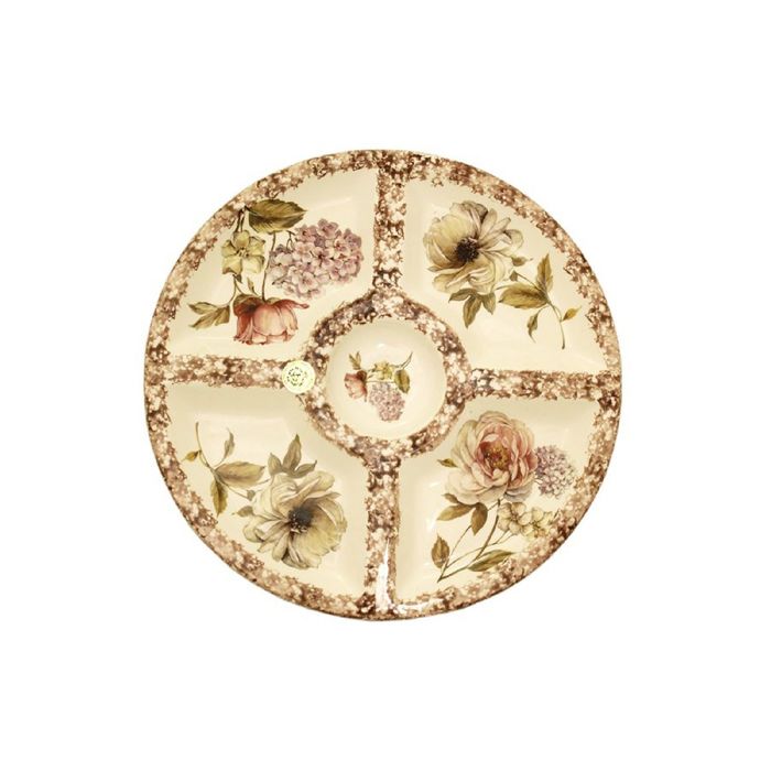 Круглая менажница 36 см "Сады Флоренции"