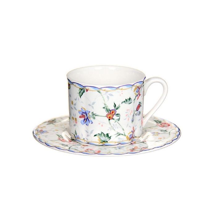 Чашка с блюдцем "Букингем"