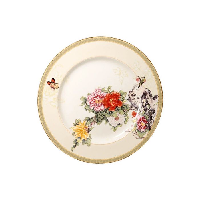 Тарелка обеденная "Японский сад", 27 см