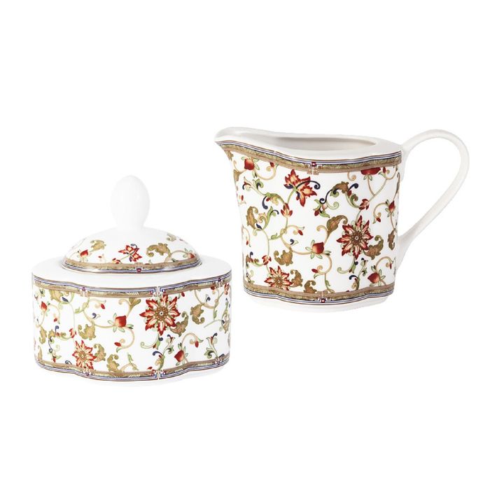 Набор: сахарница 0,3 л, молочник 0,25 л "Кардинал"