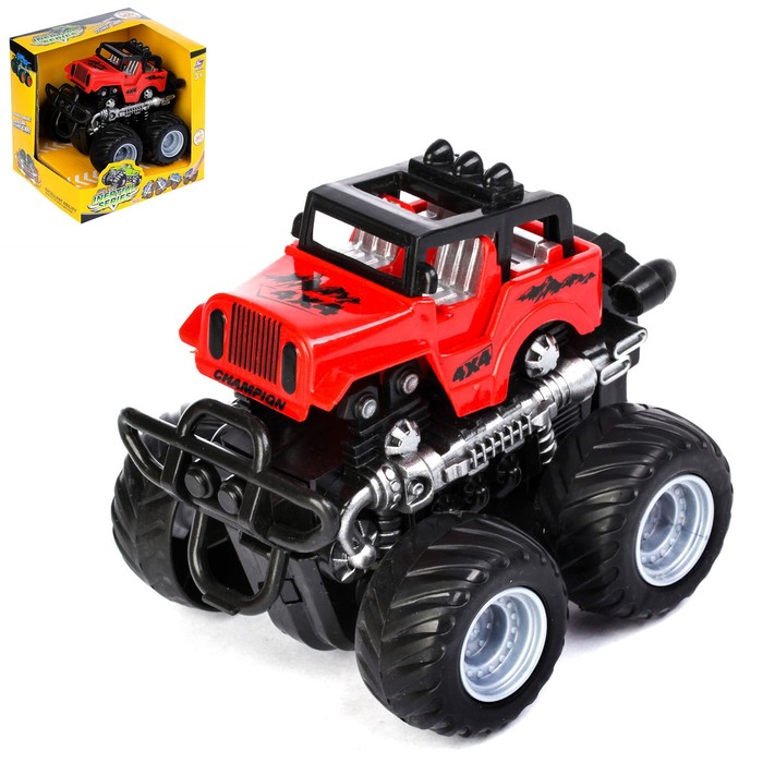 Джип инерционный "Трюкач", МИКС