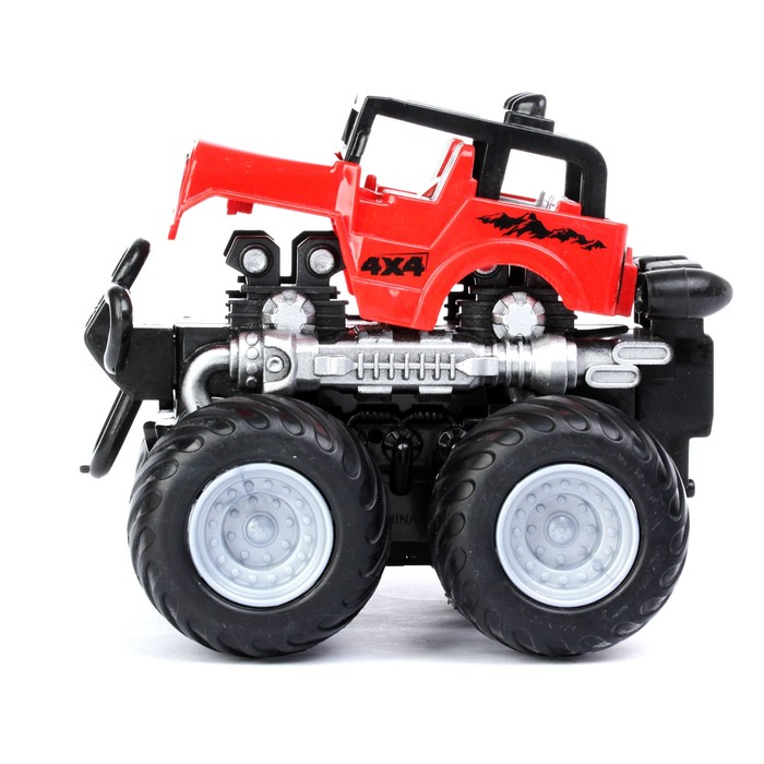 Джип инерционный "Трюкач", МИКС