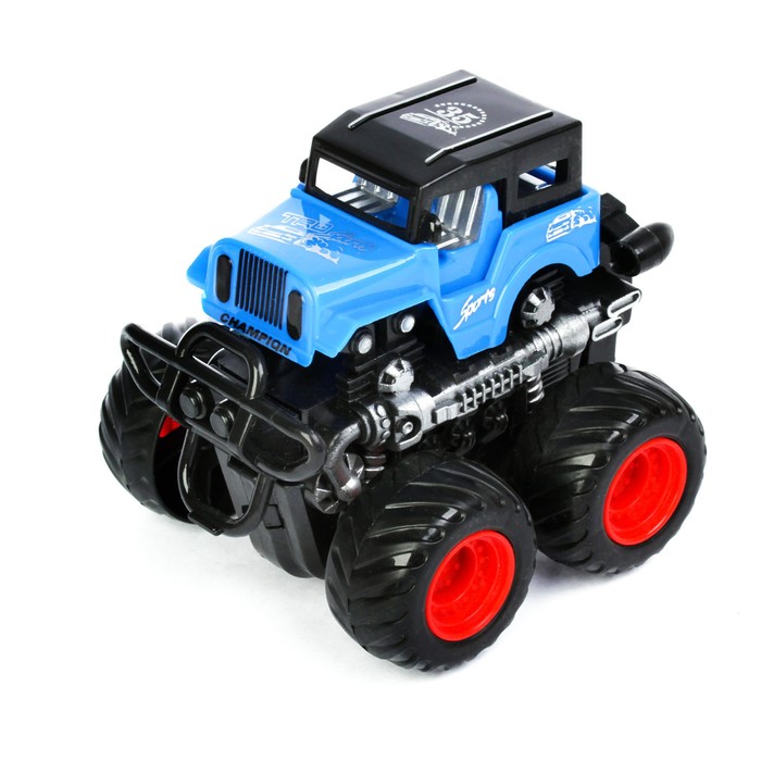 Джип инерционный "Трюкач", МИКС