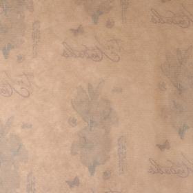 Бумага упаковочная крафт "Цветы любовь", 0,72 x 10 м от Сима-ленд