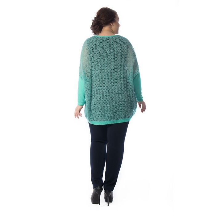 Туника женская, размер 52, цвет зелёный Др5-80/1