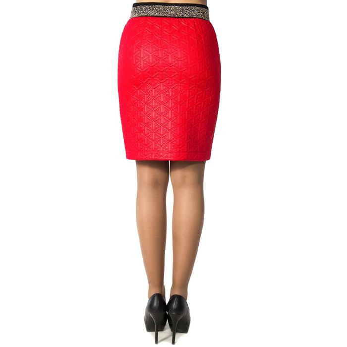 Юбка женская, размер 42, цвет красный Ю3-3208/2