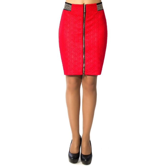 Юбка женская, размер 42, цвет красный Ю3-3208/2