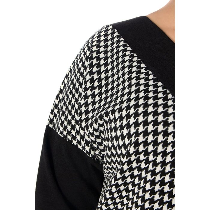 Туника женская, размер 52, цвет чёрно-белый М5-2930/5