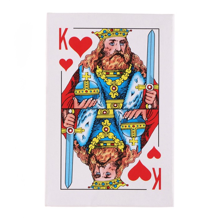 Карты игральные "Король", 54 шт, 8.7 х 5.7 см