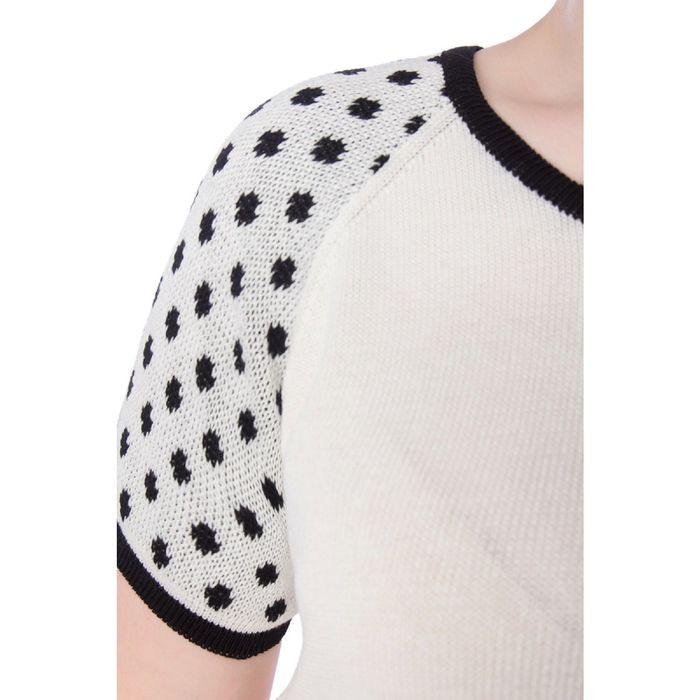 Джемпер женский, размер 52, цвет чёрно-белый Др3-117/3