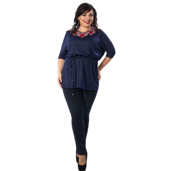 Блузка женская, размер 52, цвет розовый М4-2789/1