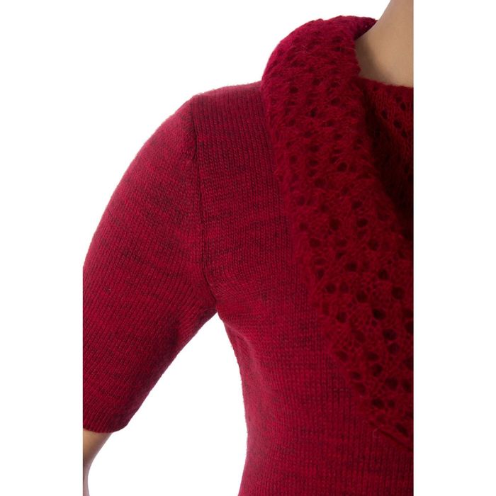 Джемпер женский, размер 42. цвет красный Др3-91