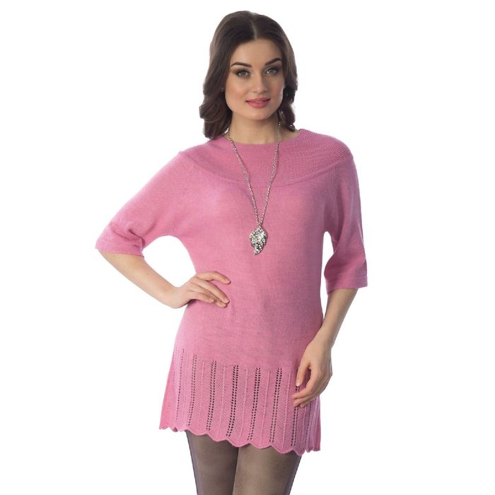 Туника женская, размер 42, цвет розовый Др4-104