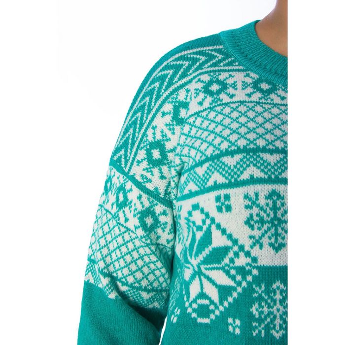 Джемпер женский, размер 52, цвет зелёный ДДр5-152/1