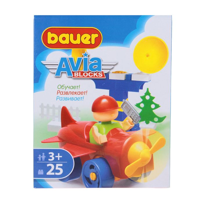 Конструктор «Avia» Bauer, 25 деталей