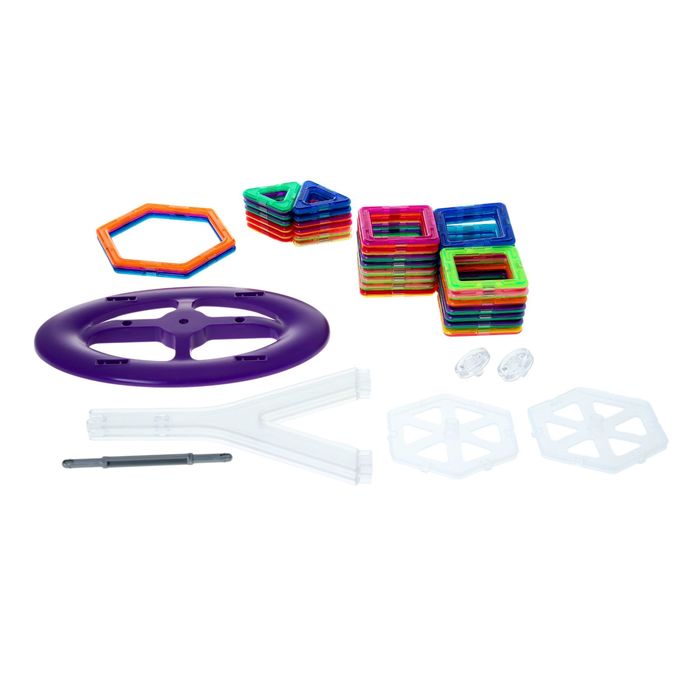 Магнитный конструктор "Карусель", 37 деталей