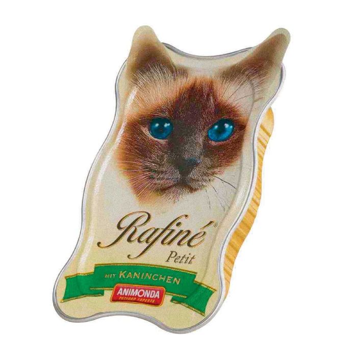 Влажный корм Animonda RAFINE PETIT для взрослых кошек, паштет из кролика, ламистер, 85 г