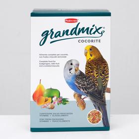 

Корм комплексный/основной Padovan GRANDMIX Cocorite для волнистых попугаев , 400 г.