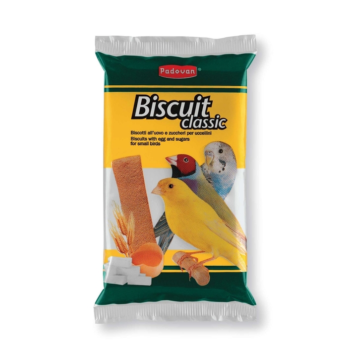 Лакомство Padovan  BISCUIT  Classic бисквиты сладкие/яичные  для декоративных птиц , 5*30г