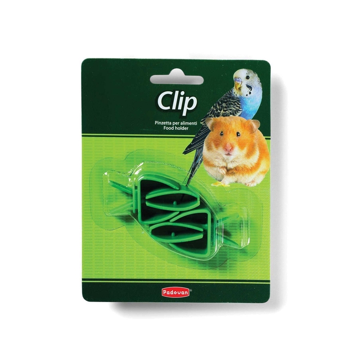 Приспособление Padovan CLIP /pinzetta porta-alimenti , 2 pcs держатель/клип для фиксации корма в кл