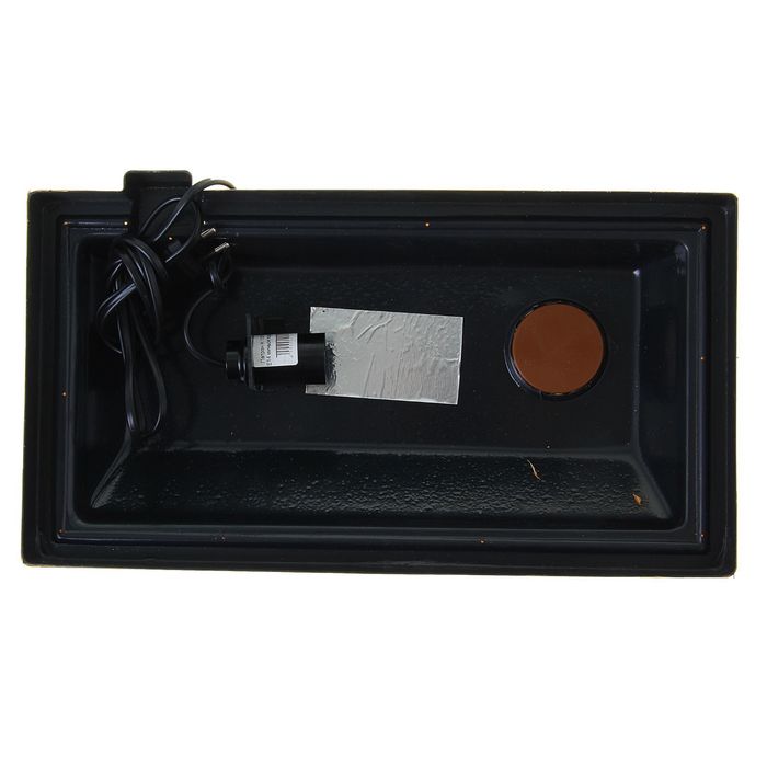 Аквариум с крышкой прямоугольный 50л, 51 х 27 х 35 см, вишня