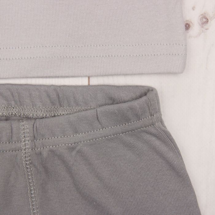 Комплект для мальчика (майка, трусы-боксеры), рост 146 см (76), цвет серый