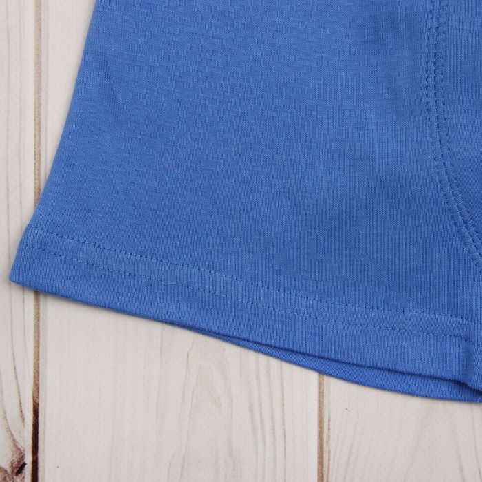 Комплект для мальчика (майка, трусы-боксеры), рост 152-158 см (80), цвет голубой