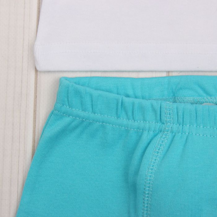 Комплект для мальчика (майка, трусы-боксеры), рост 92 см (52), цвет белый