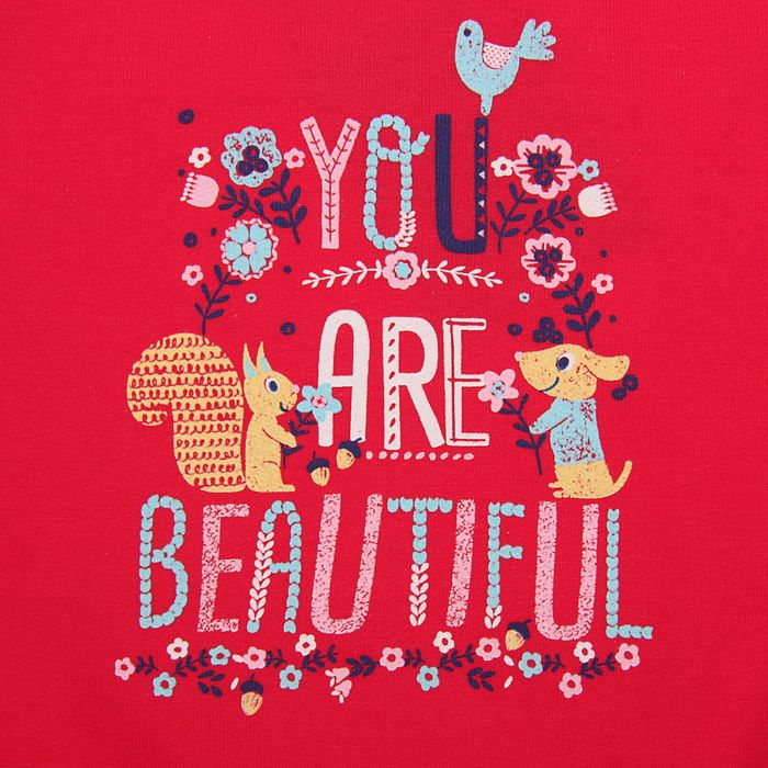 Платье для девочки, рост 98 см (56), цвет малиновый