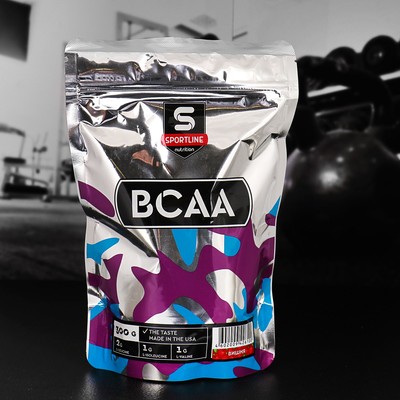 Аминокислоты SportLine BCAA 2:1:1, вишня, 300 г